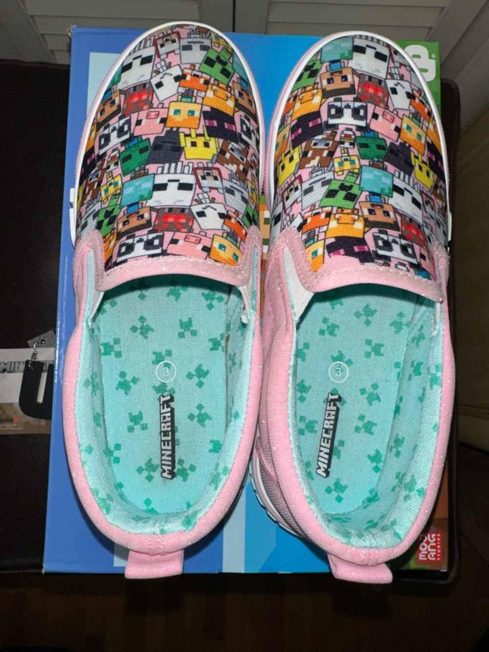Kids Minecraft GroundUP Slip-Ons… - Picture 6 of 9